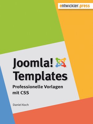 cover image of Joomla!-Templates. Professionelle Vorlagen mit CSS